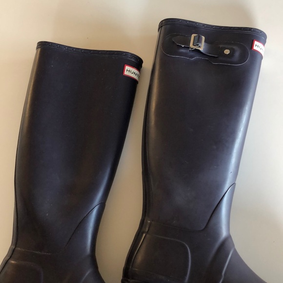 Dark Purple Hunter “Original Tall” Rainboots! - Picture 6 of 6